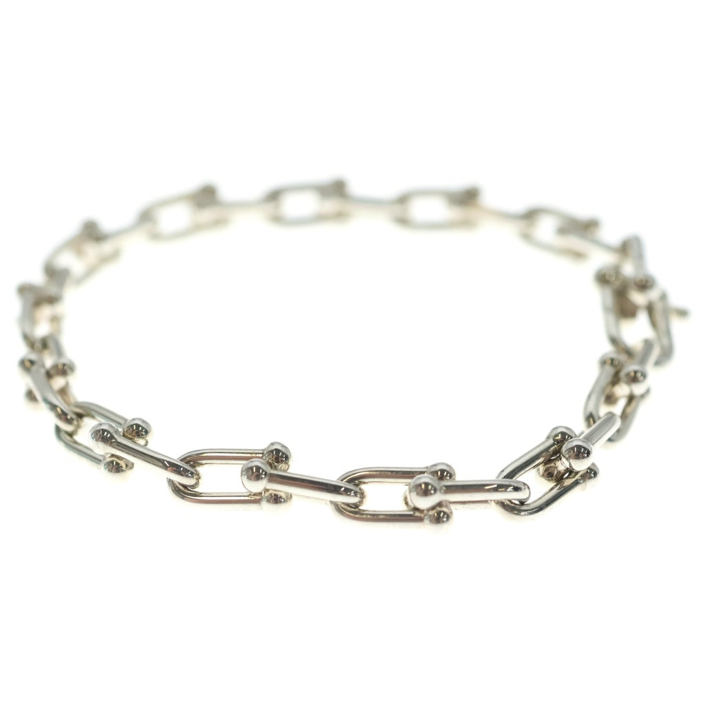 TIFFANY & Co.(ティファニー) ハードウェア スモール リンク ブレスレット シルバー Ag925 レディース