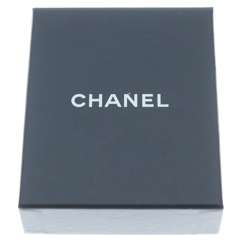 CHANEL(シャネル) ココマーク サークル フープ スウィングパール イヤリング ゴールド×ブラック GP×レザー 95A レディース