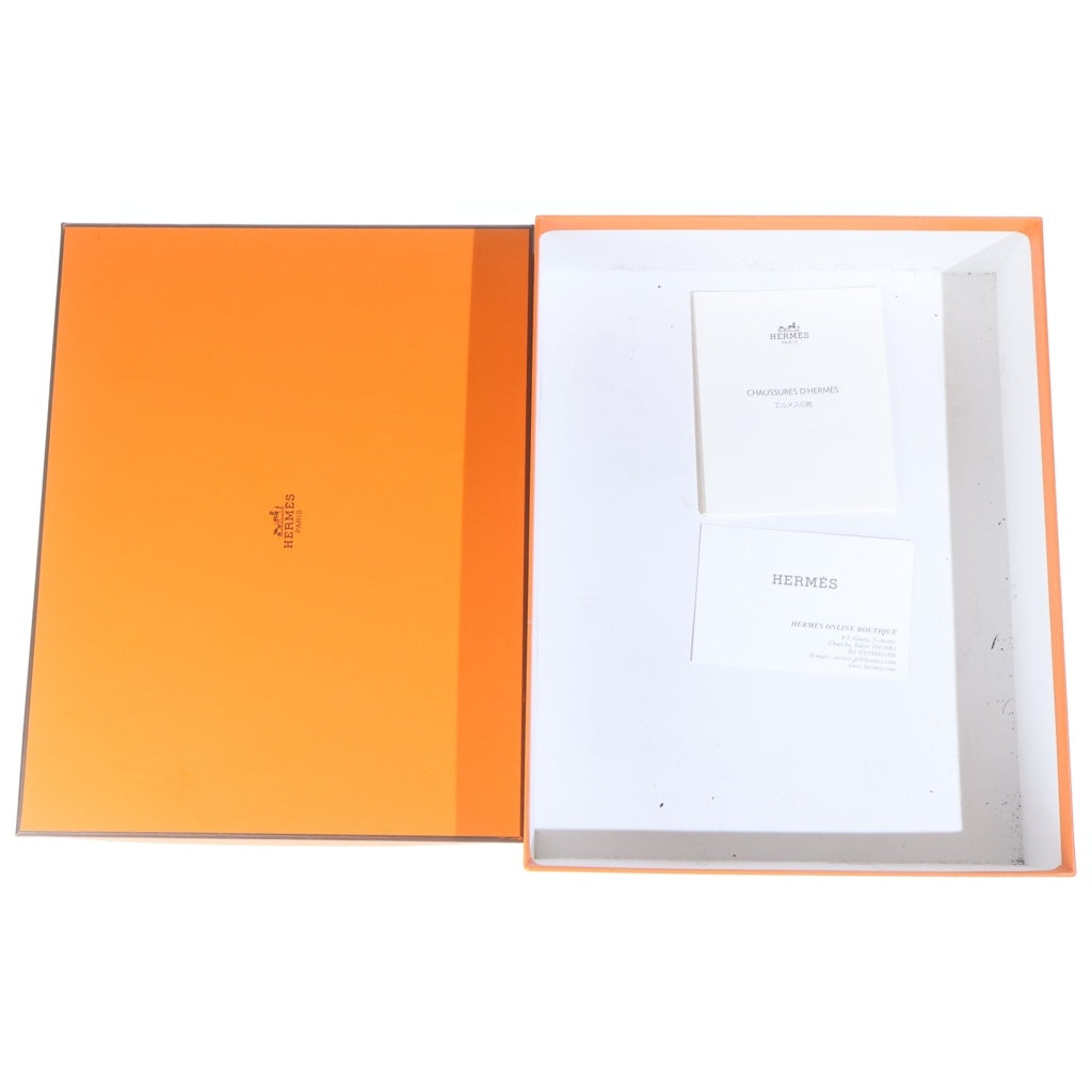 HERMES(エルメス) オラン フラットサンダル ピンク風 カーフ レディース