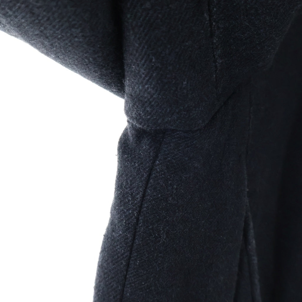 CHANEL(シャネル) 02AW VINTAGE Wool&Cashmere Long Coat ココマークボタン ウール カシミヤ ロングコート ブラック P19790V11573 レディース