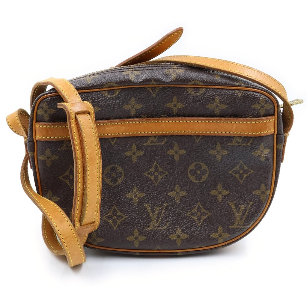 LOUIS VUITTON(ルイヴィトン) モノグラム ジュヌフィーユ PVC レザー ショルダーバッグ ブラウン M51226 レディース