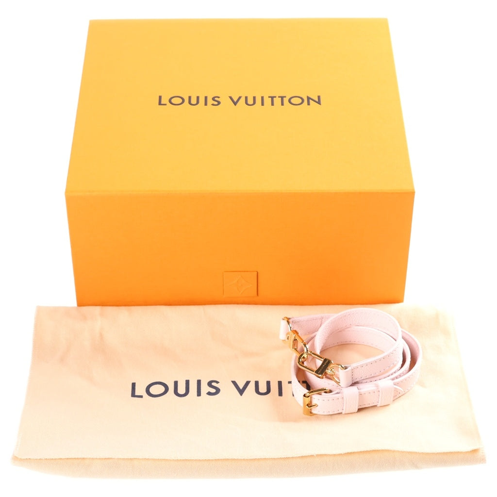 LOUIS VUITTON(ルイヴィトン) オンザゴーPM モノグラム アンプラント レザー キルティング 2WAY ハンド ショルダーバッグ ゴールド金具 ピンク M28528 レディース