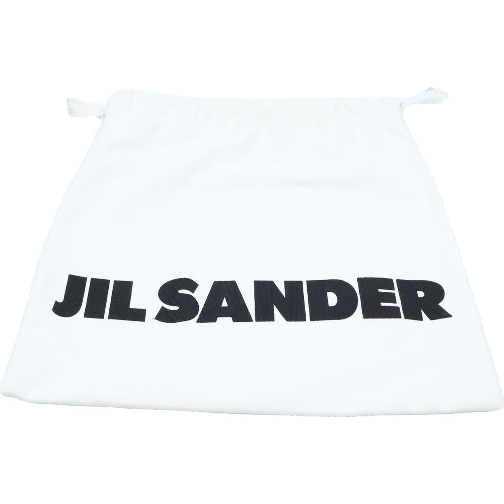 JIL SANDER(ジルサンダー) ENVELOPE MESSENGER MINI エンベロープ メッセンジャー ミニ レザー ショルダーバッグ ブラック
