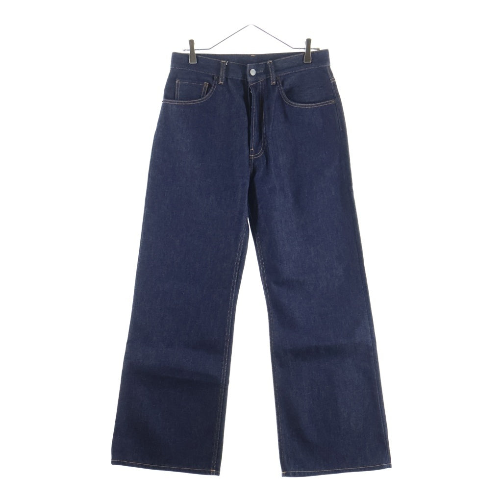 Acne Studios(アクネ ストゥディオズ) レギュラーフィット ボタンフライ デニムパンツ ジーンズ インディゴ B00402