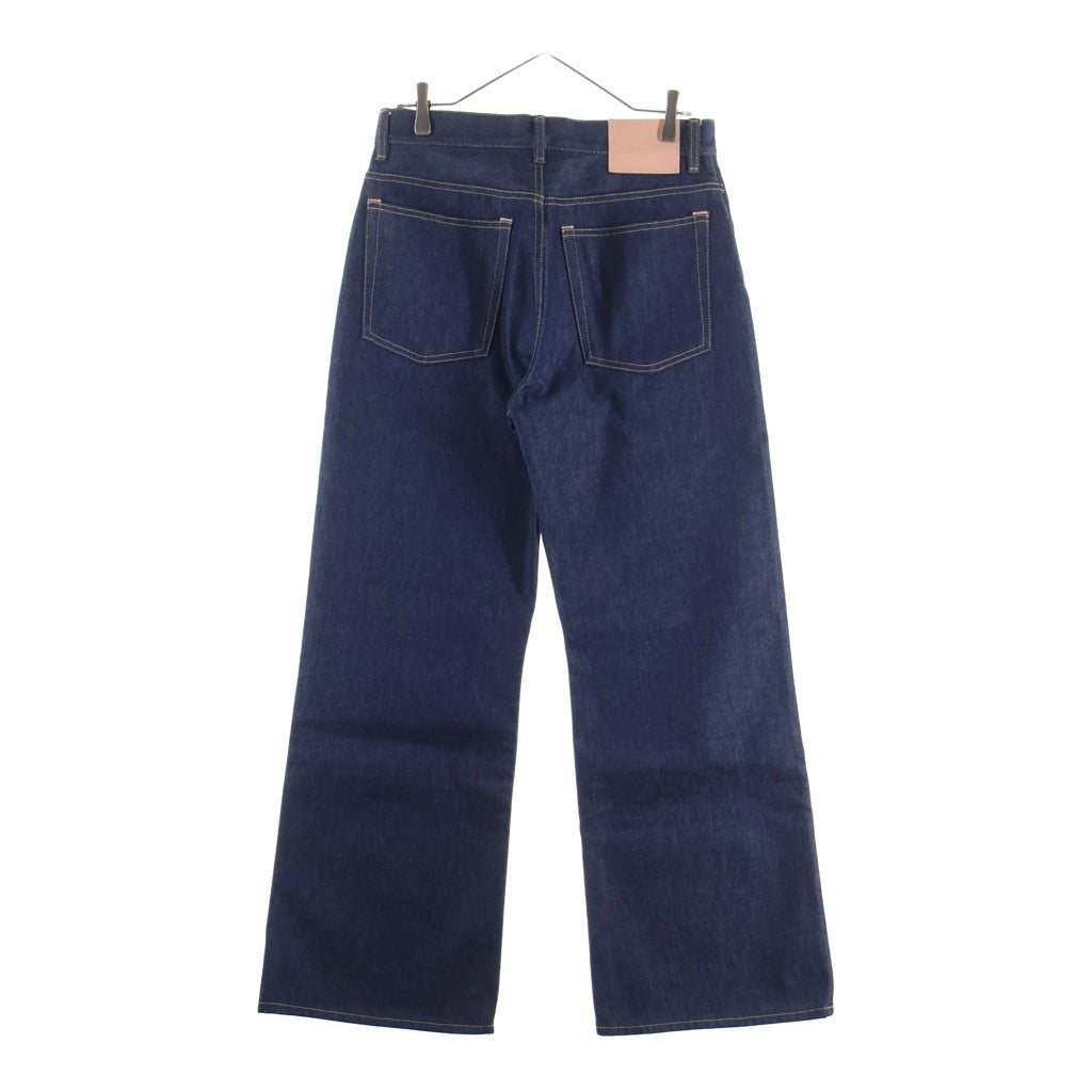 Acne Studios(アクネ ストゥディオズ) レギュラーフィット ボタンフライ デニムパンツ ジーンズ インディゴ B00402