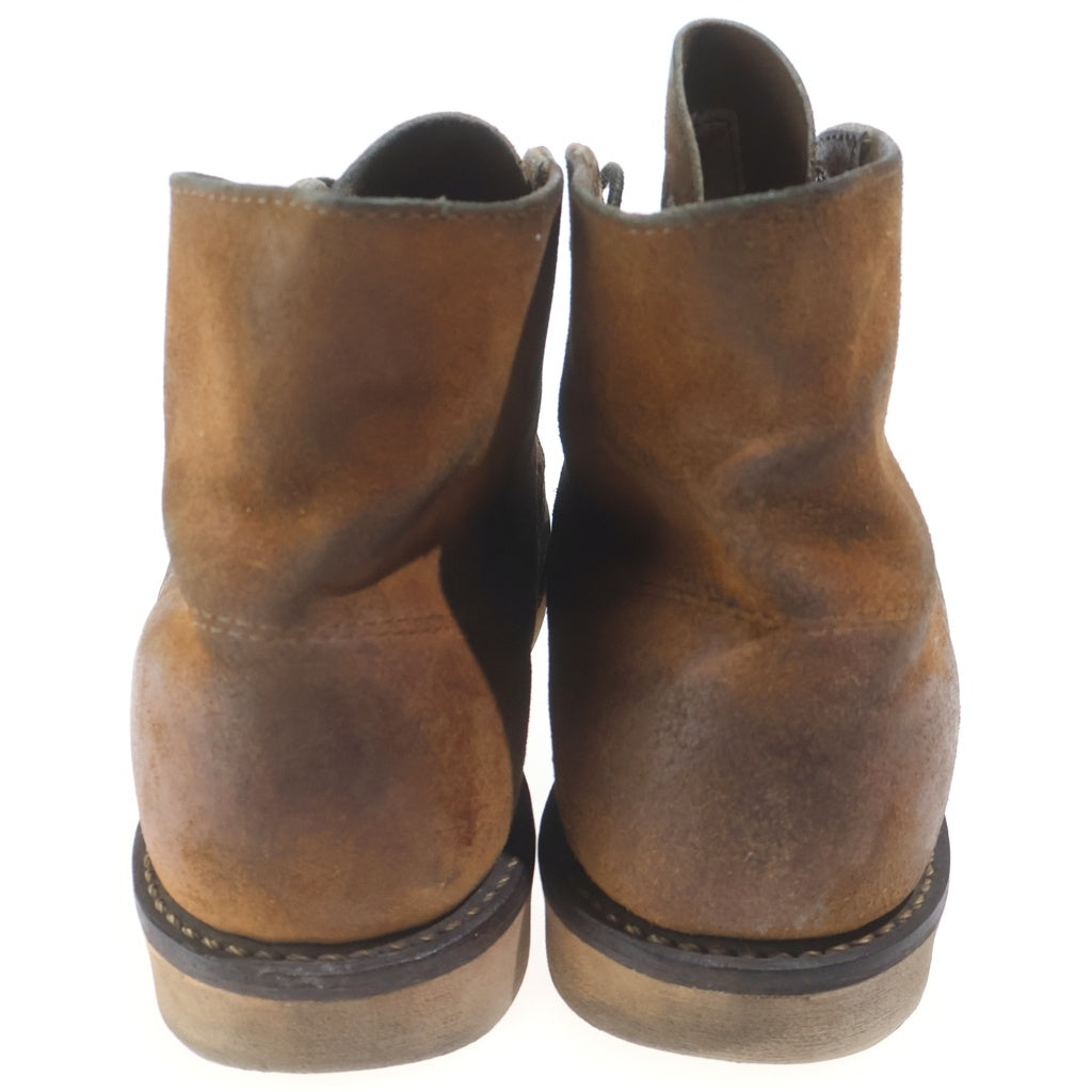 RED WING(レッド ウイング) 8151 Classic Work 6inch Round-toe クラシックワーク6インチラウンドトゥ ホーソーンミュールスキナーラフアウト シューズ ブラウン スエード