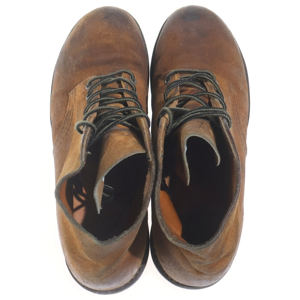 RED WING(レッド ウイング) 8151 Classic Work 6inch Round-toe クラシックワーク6インチラウンドトゥ ホーソーンミュールスキナーラフアウト シューズ ブラウン スエード
