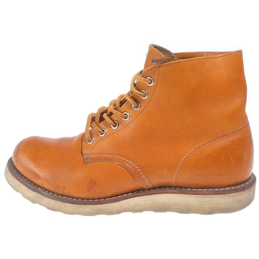 RED WING(レッド ウイング) IRISH SETTER アイリッシュセッター クラシックワークブーツ 6 ROUND TOE GOLD-RUSSET ゴールドラセット・セコイア 復刻犬タグ Style No.9871 ブラウン レザー