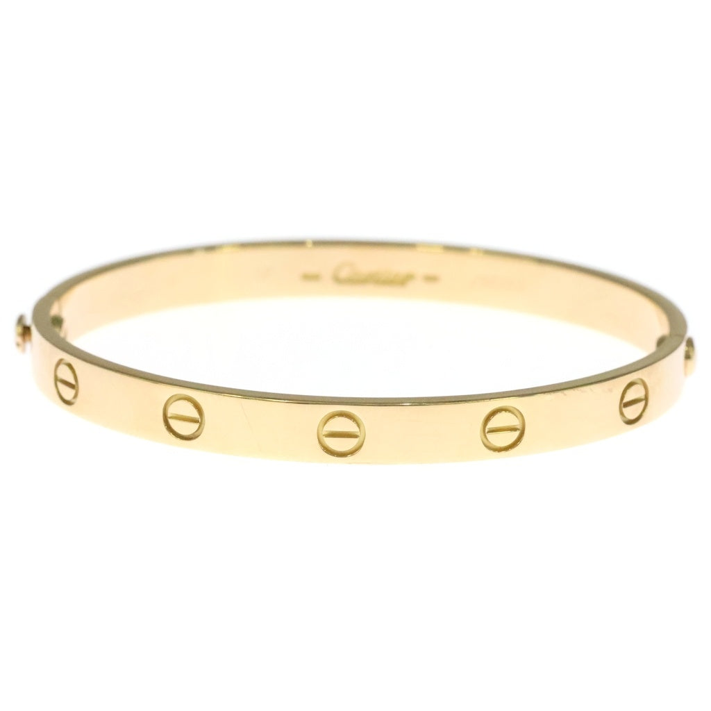 Cartier(カルティエ) ラブブレス ブレスレット バングル イエローゴールド AU750 K18 B6067518 レディース