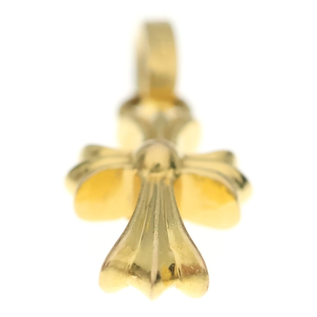 CHROME HEARTS(クロムハーツ) 22K CRS BBYFAT P/DIA ベイビーファットクロス PAVEダイヤ ペンダントトップ ゴールド BCA035 レディース