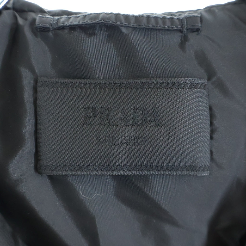 PRADA(プラダ) リナイロン フード ブルゾン ジャケット ブラックSGC220 S231