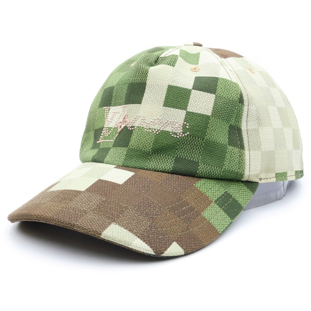 LOUIS VUITTON(ルイヴィトン) ダモフラージュ キャップ コットン グリーン M7363M