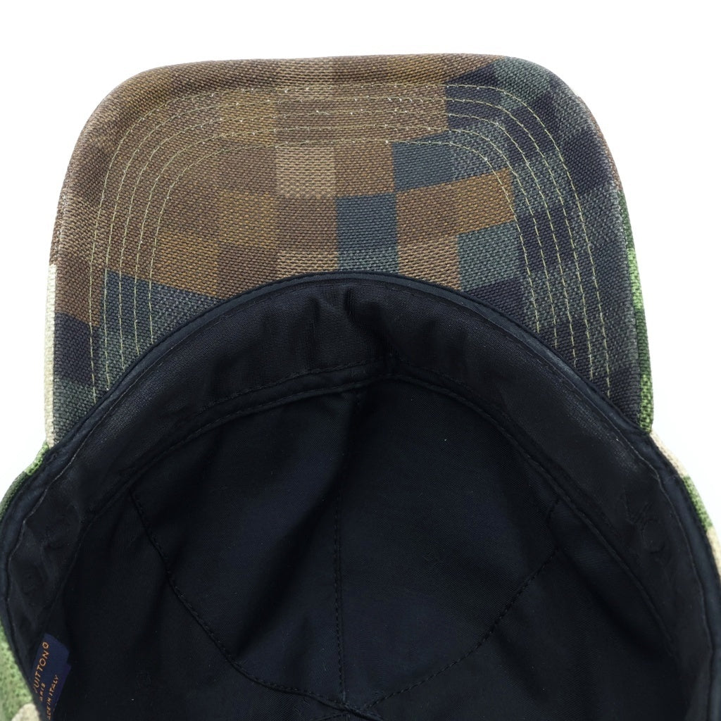 LOUIS VUITTON(ルイヴィトン) ダモフラージュ キャップ コットン グリーン M7363M