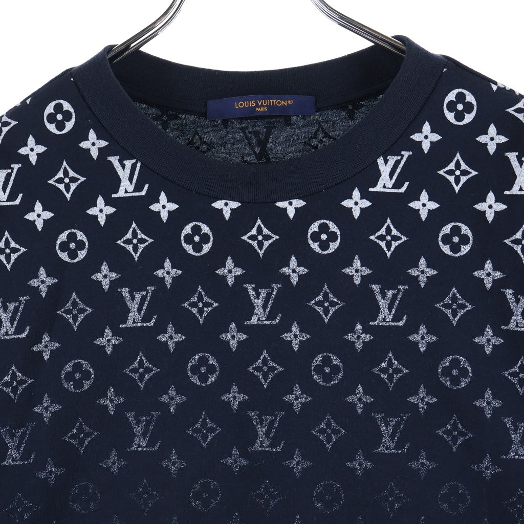 LOUIS VUITTON(ルイヴィトン) グラディエントコットンTシャツ カットソー ネイビー #S RM242MQ FSB HQY42W