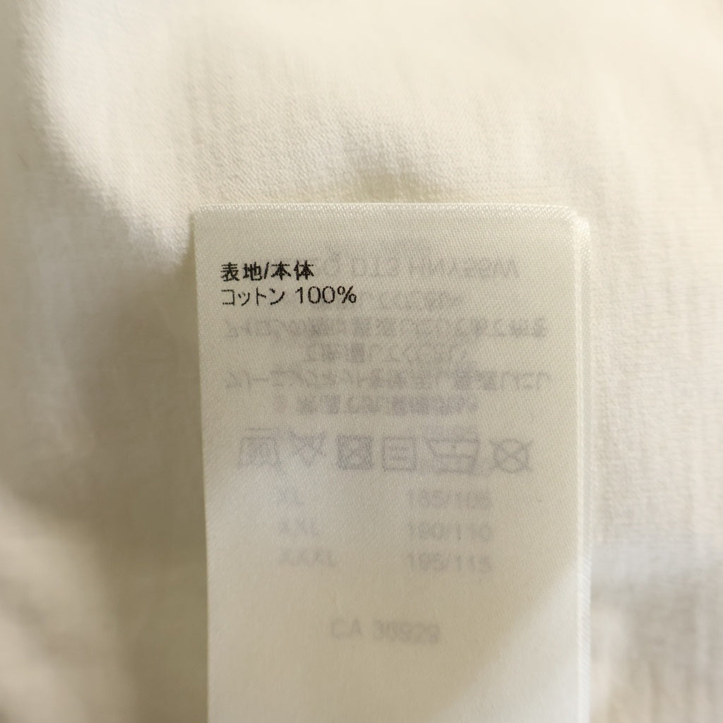 LOUIS VUITTON(ルイヴィトン) エンボスLV ロゴ Tシャツ カットソー ホワイト #M RM222Q DT3 HNY55W