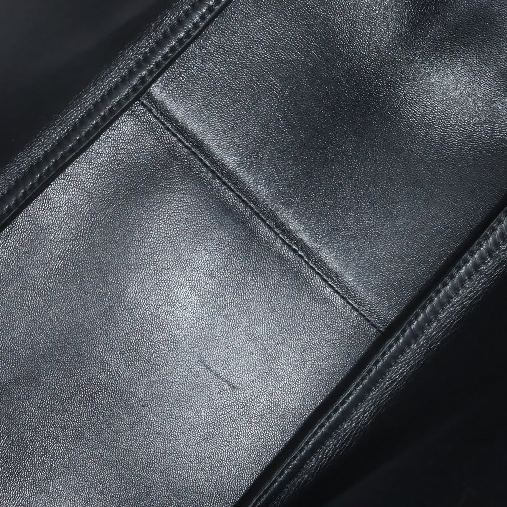 PRADA(プラダ) トートバッグ ヴィッテロ ハンドバッグ ブラック レザー 1BG338 シルバー金具 レディース