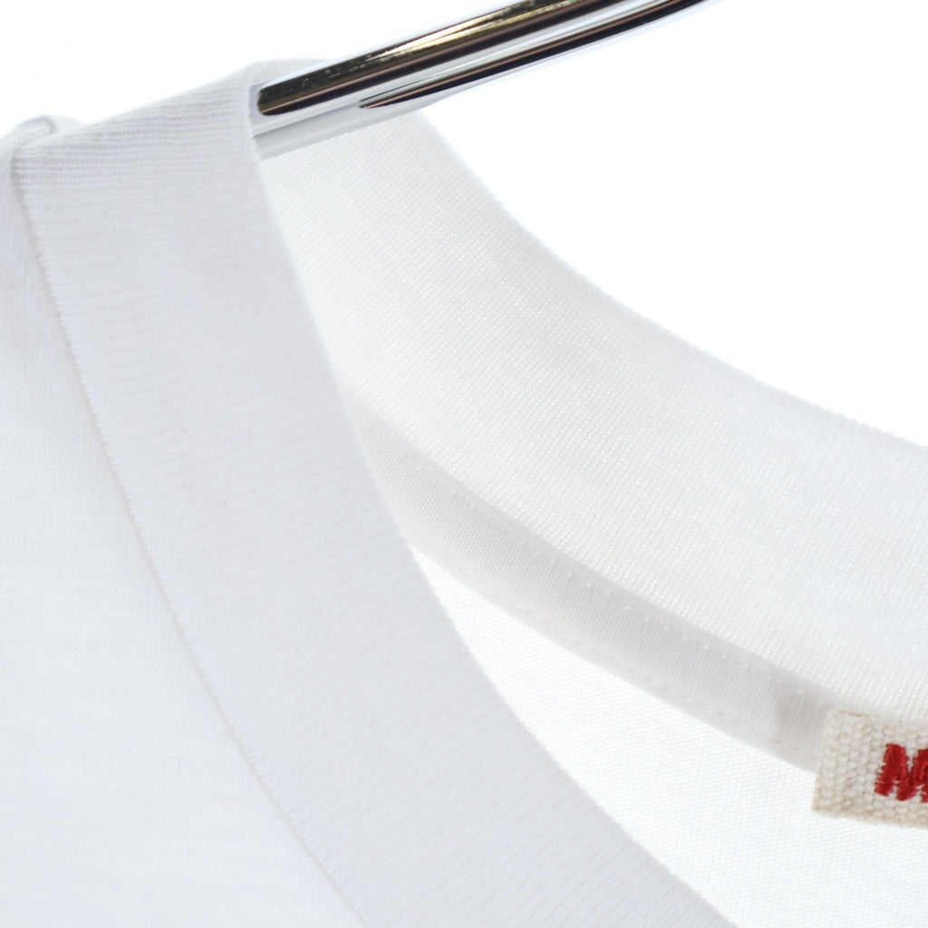 MARNI(マルニ) 22AW LOGO S/S TEE フロントロゴ 半袖Tシャツ カットソー コットン ホワイト THJET49EPH レディース
