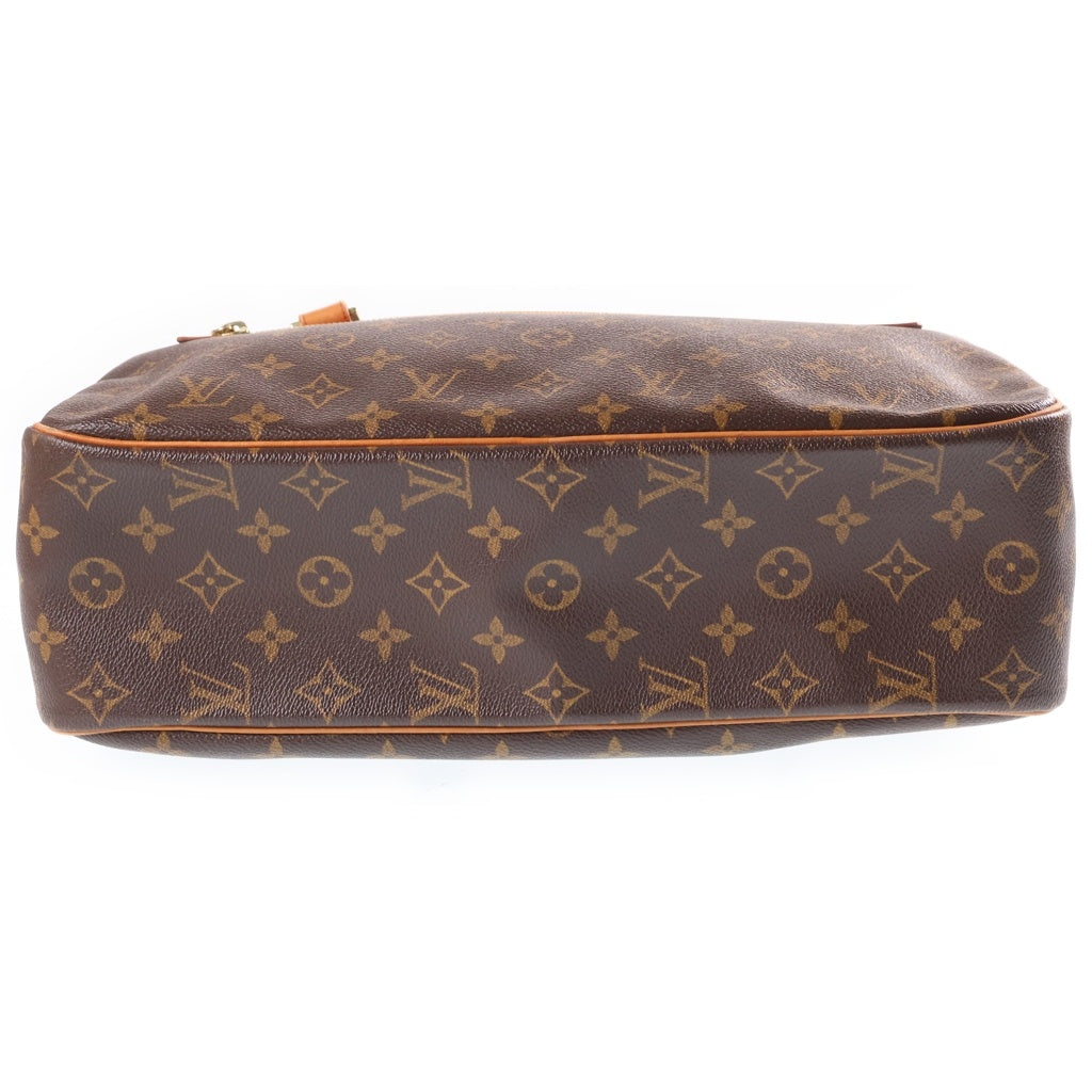 LOUIS VUITTON(ルイヴィトン) モノグラム シテGM ハンドバッグ ブラウン レザー×PVC M51181 ゴールド金具 レディース
