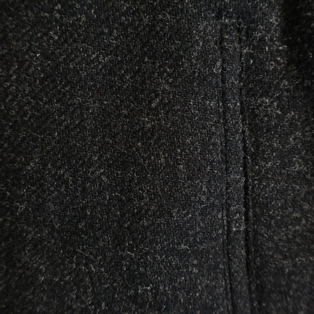 Yohji Yamamoto + NOIR(ヨウジヤマモトプリュスノアール) セットアップ ピークドラペル 3B ウールフェルトジャケット ロングスカート ブラック NV-J17-818 レディース