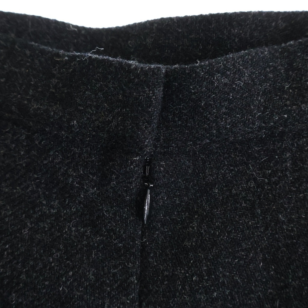 Yohji Yamamoto + NOIR(ヨウジヤマモトプリュスノアール) セットアップ ピークドラペル 3B ウールフェルトジャケット ロングスカート ブラック NV-J17-818 レディース