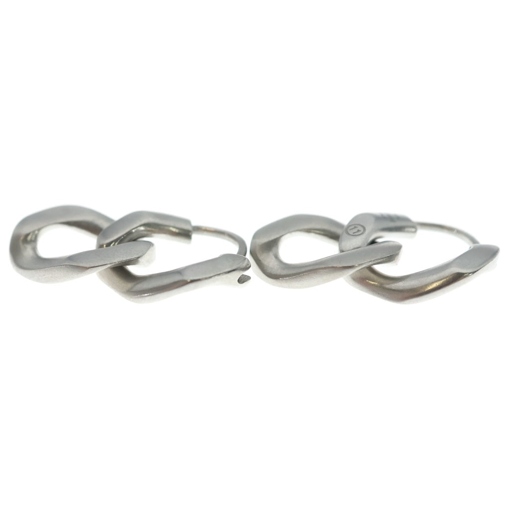 Maison Margiela(メゾンマルジェラ) 11 マイヨンピアス ダブルカーブリンク 両耳用 SV925 シルバー SM3VG0024 レディース