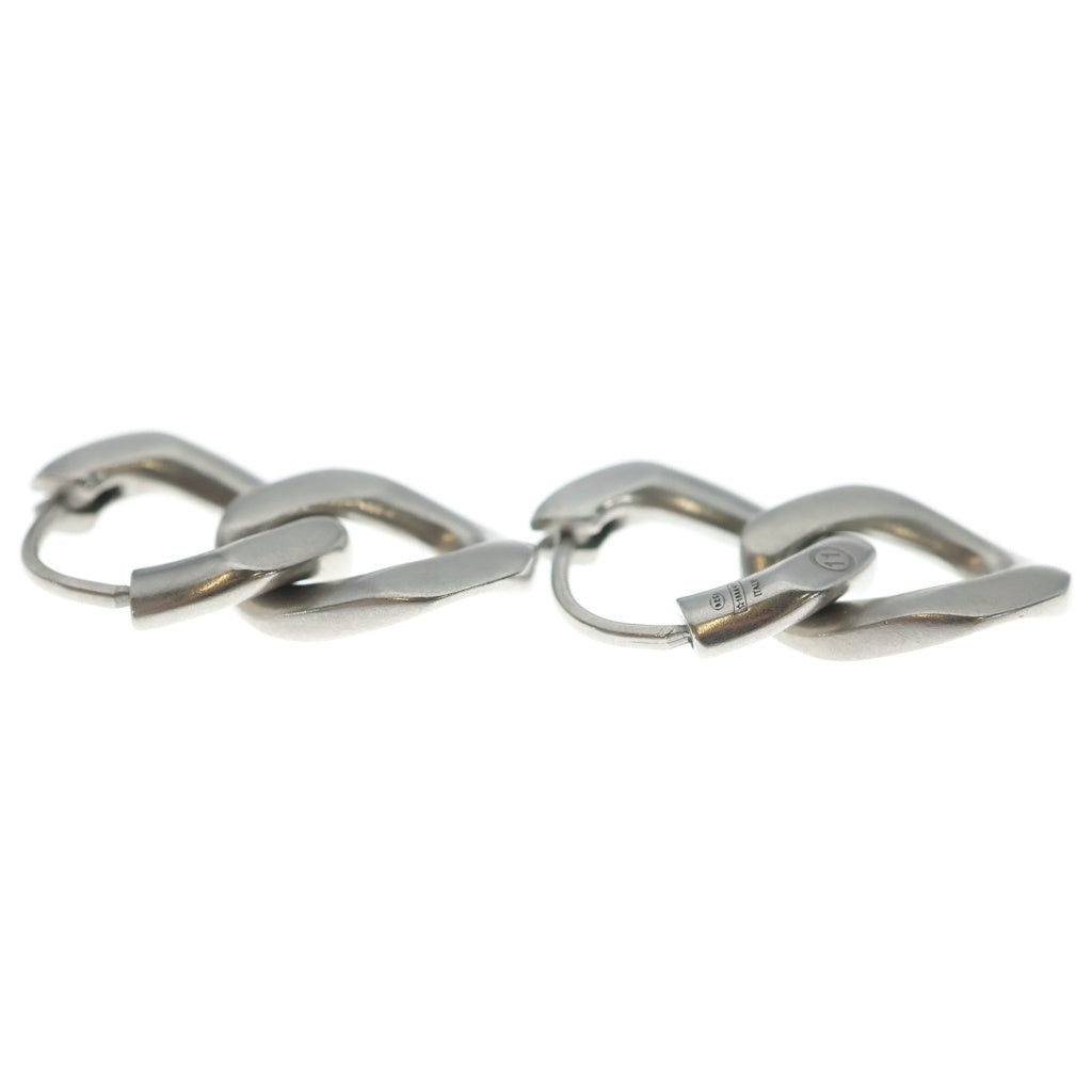 Maison Margiela(メゾンマルジェラ) 11 マイヨンピアス ダブルカーブリンク 両耳用 SV925 シルバー SM3VG0024 レディース