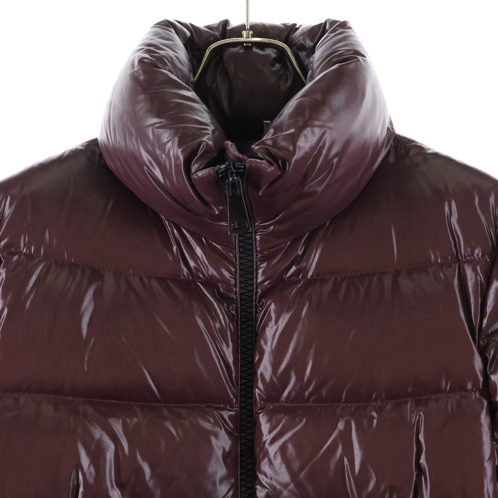 MONCLER(モンクレール) DANAE ダナエ ショートダウンジャケット ジップアップ ナイロン 17年製 ボルドー C20934696505 レディース