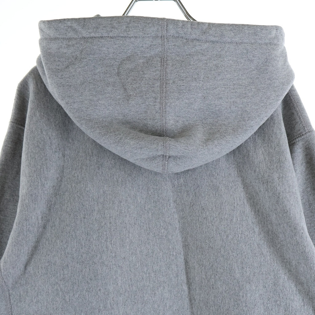 SUPREME(シュプリーム) Small Box Logo Hooded Sweatshirt スモールボックスロゴ刺繍 プルオーバー スウェットパーカー フーディー グレー
