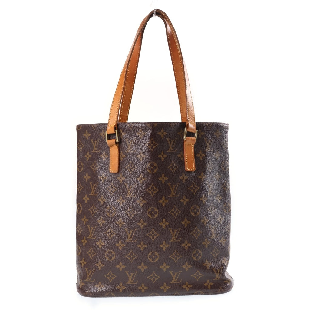 LOUIS VUITTON(ルイヴィトン) モノグラム ヴァヴァンGM ハンドバッグ トートバッグ ブラウン レザー×PVC M51170 ゴールド金具 レディース