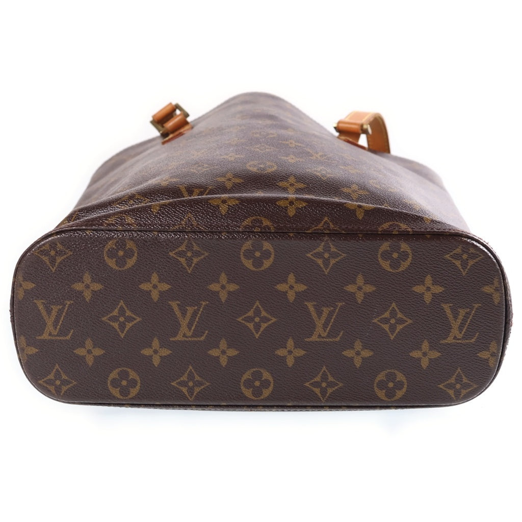 LOUIS VUITTON(ルイヴィトン) モノグラム ヴァヴァンGM ハンドバッグ トートバッグ ブラウン レザー×PVC M51170 ゴールド金具 レディース