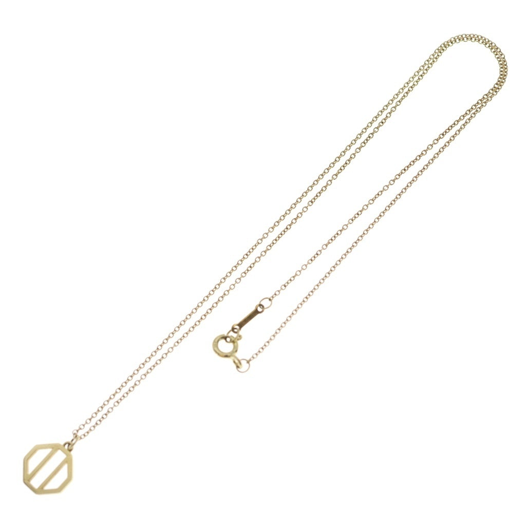TIFFANY & Co.(ティファニー) ティファニー オクタゴンネックレス ペンダント チェーン イエローゴールド 750YG レディース
