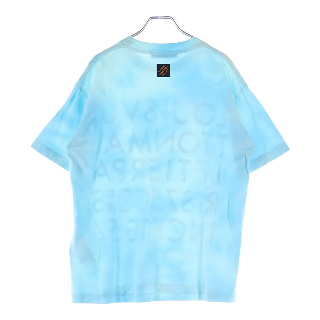 LOUIS VUITTON(ルイヴィトン) 26SS TIE-DYE PRINTED T-SHIRT タイダイ染め クルーネック半袖Tシャツ カットソー ターコイズ RM261M NPG HUY76W