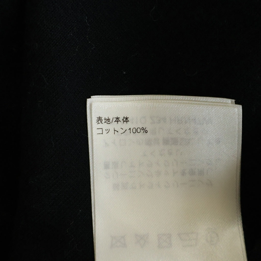 LOUIS VUITTON(ルイヴィトン) 24SS Signature Cotton Crewneck T-Shirt シグネチャーコットン クルーネック 半袖Tシャツ ブラック RM241Q Z34 HRN47W
