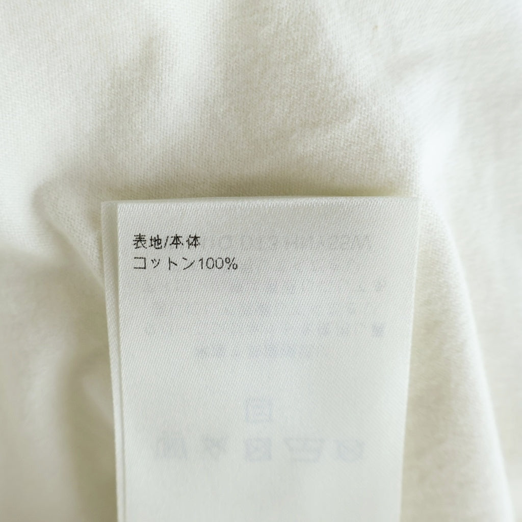 LOUIS VUITTON(ルイヴィトン) 24SS LOGO S/S TEE エンボスロゴ 半袖クルーネックTシャツ カットソー コットン ホワイト RM241Q DT3 HNY55W