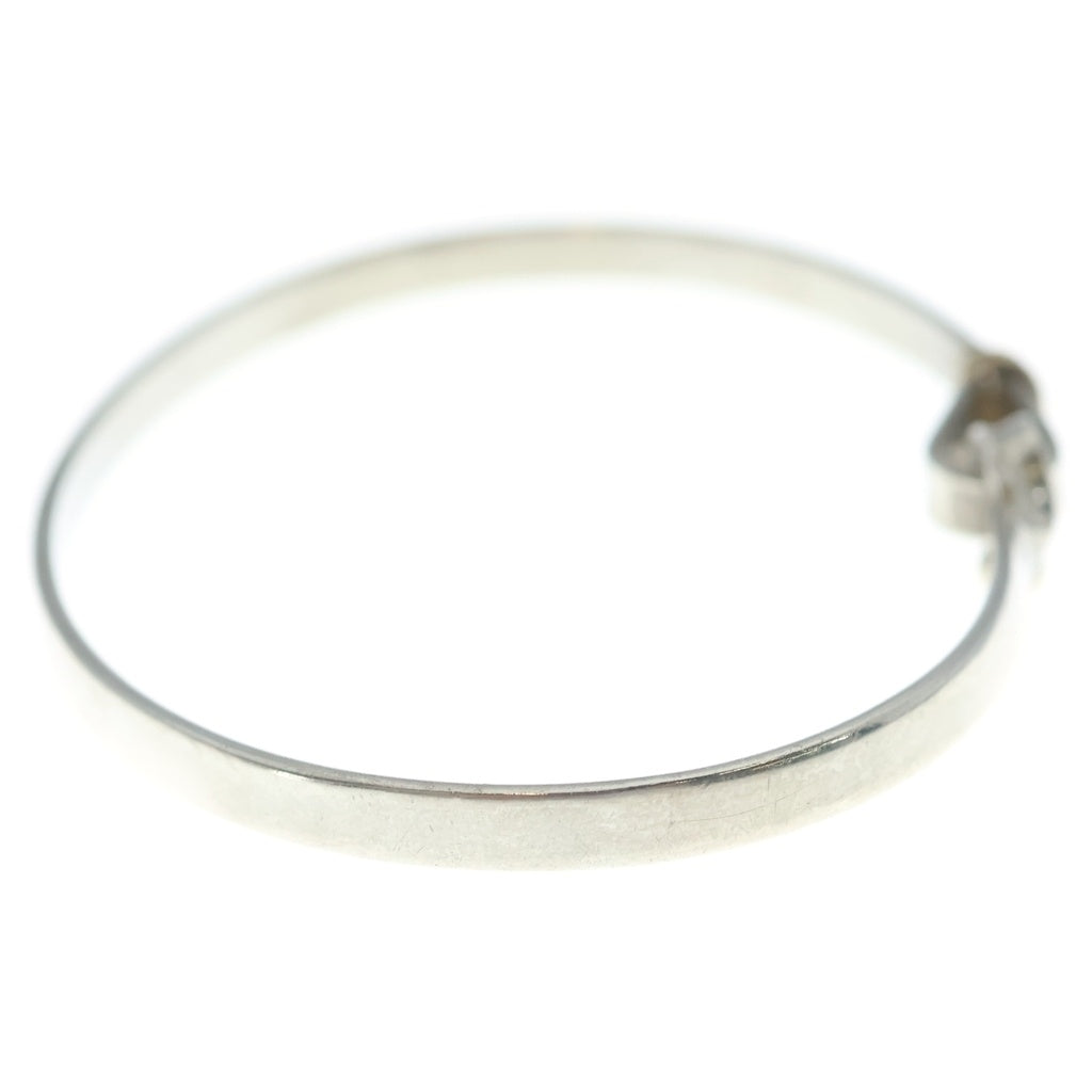 TIFFANY & Co.(ティファニー) フックアンドアイ バングル SV925×750YG ブレスレット シルバー×イエローゴールド
