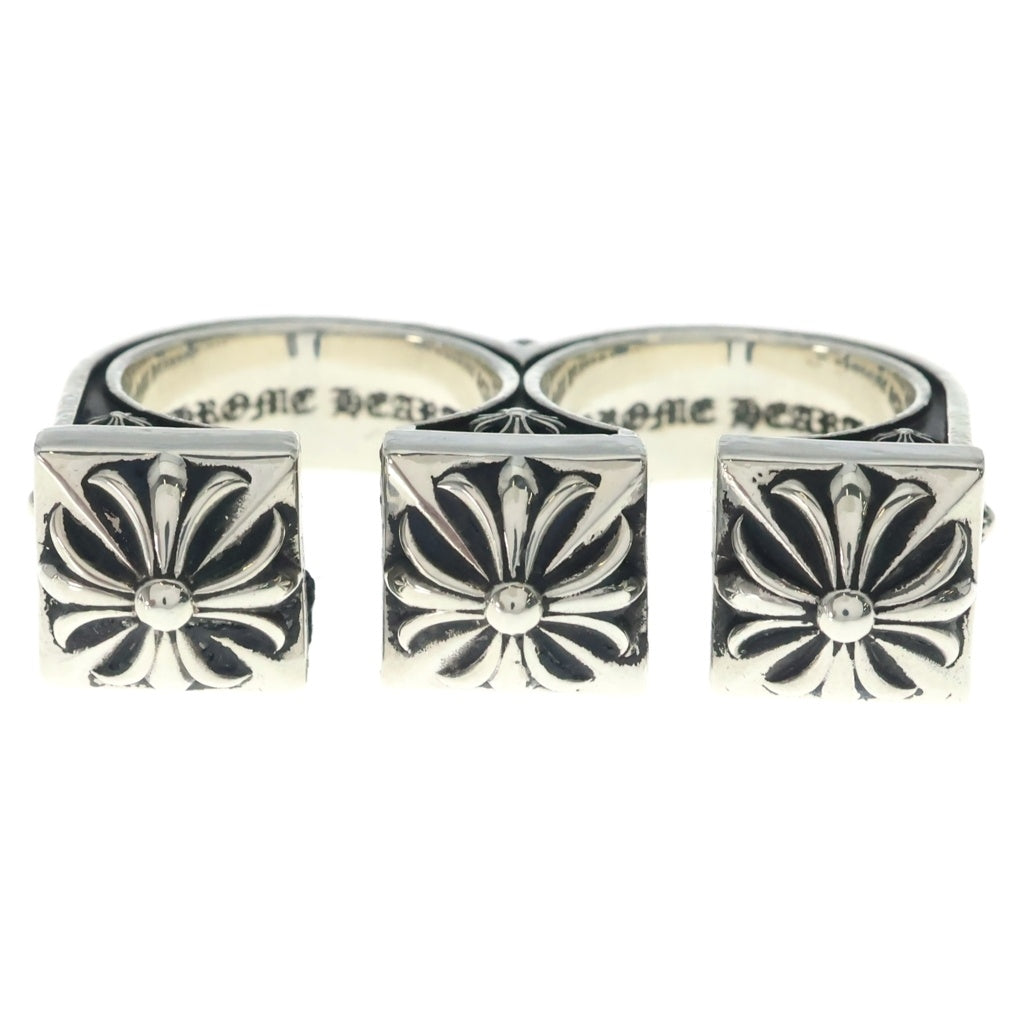 CHROME HEARTS(クロムハーツ) BRSS KNCKLS ブラスナックル シルバーリング