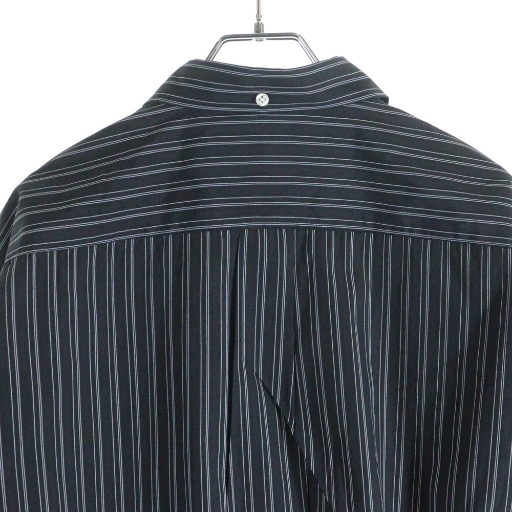 SUPREME(シュプリーム) 25AW Pinstripe Shirt ピンストライプ柄 長袖シャツ ネイビー
