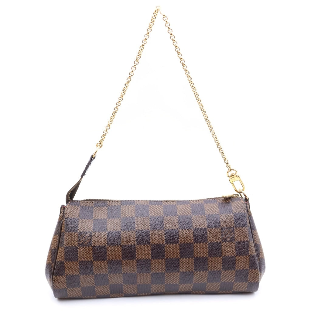 LOUIS VUITTON(ルイヴィトン) ダミエ エヴァ ショルダーバッグ ハンドバッグ ブラウン PVC×レザー N55213 レディース