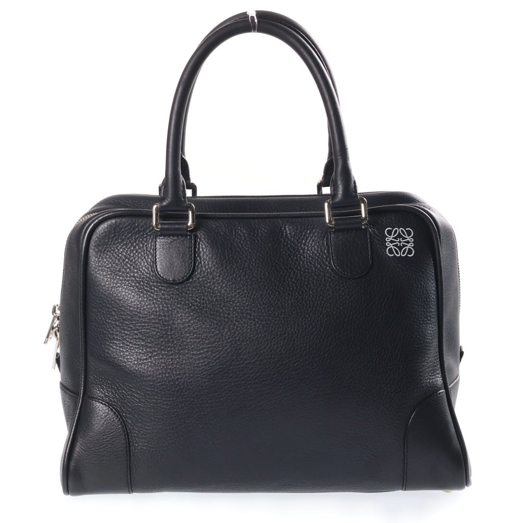 LOEWE(ロエベ) アマゾナ36 アナグラムロゴ レザーハンドバック ブラック レディース