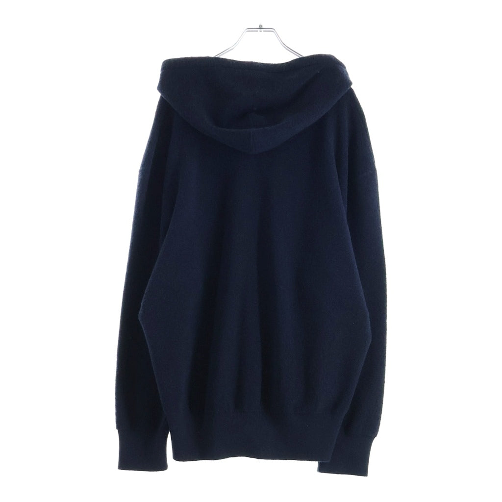 LOEWE(ロエベ) アナグラム ジップアップ フーディー パーカー ネイビー ポリエステル H526Y16KAT