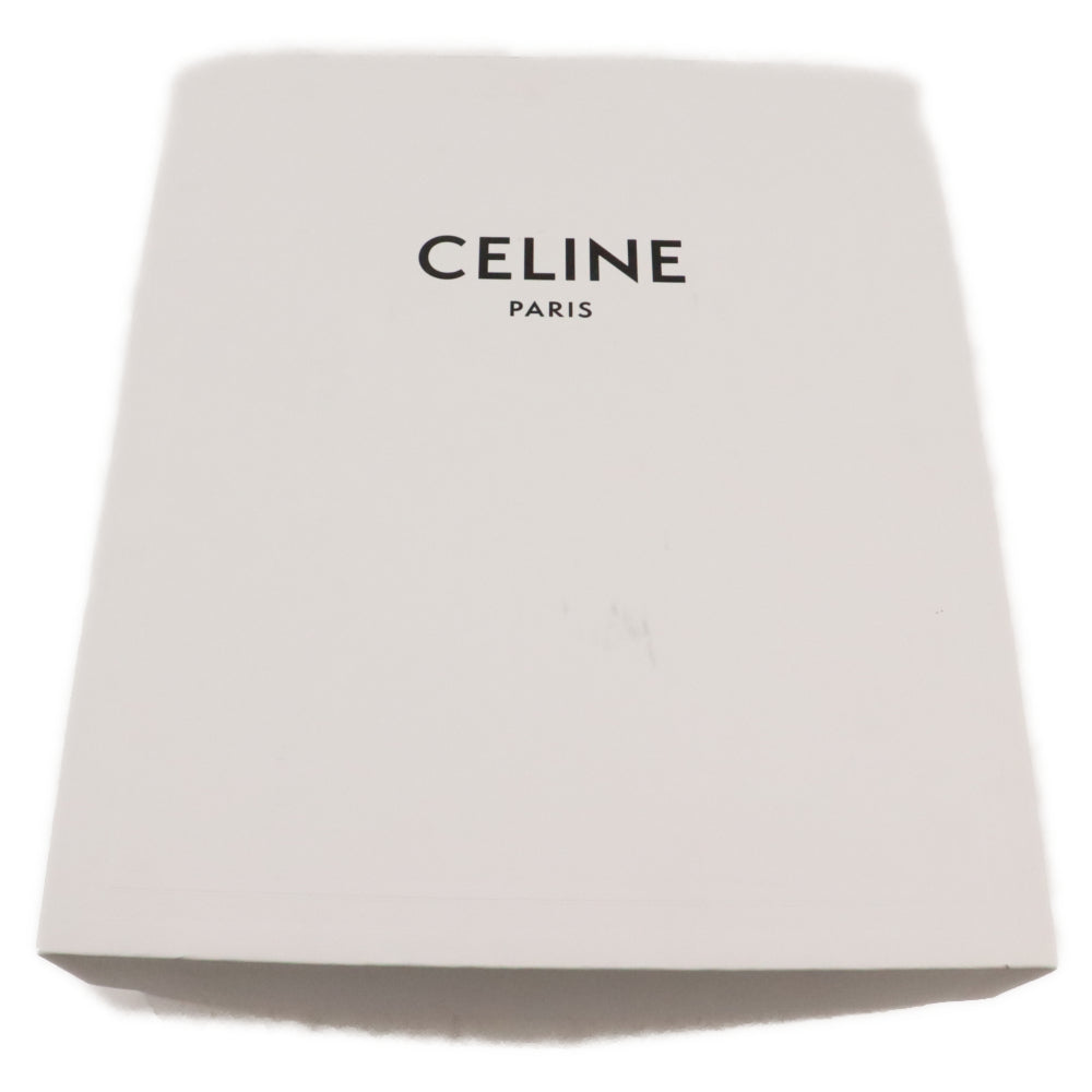 CELINE(セリーヌ) LEATHER SNEAKERS レザーハイカットスニーカー シューズ ホワイト MU1200