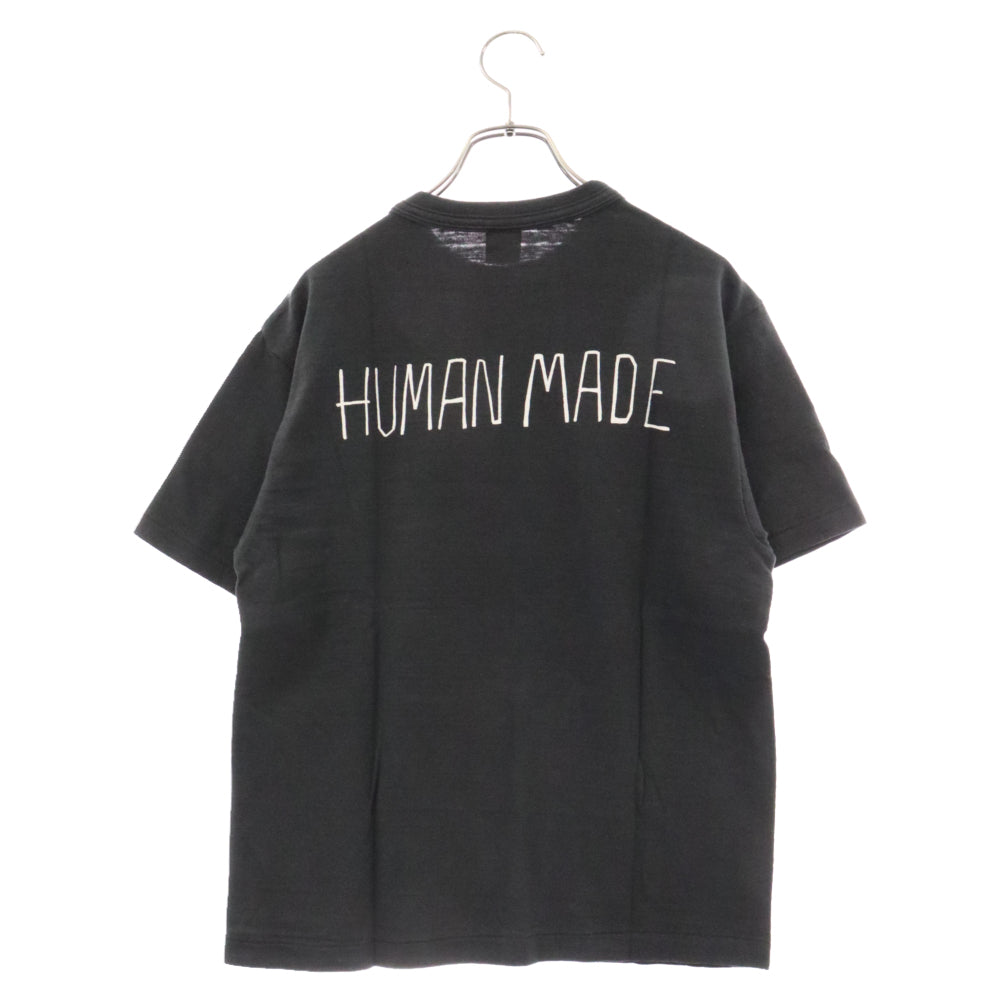 HUMAN MADE(ヒューマンメイド) Graphic T-Shirt HM26TE002 グラフィック半袖Tシャツ カットソー ブラック