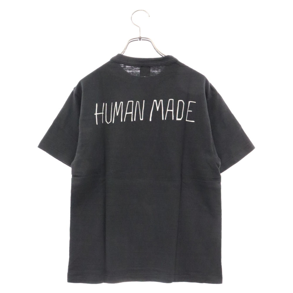HUMAN MADE(ヒューマンメイド) Graphic T-Shirt HM26TE002 グラフィック半袖Tシャツ カットソー ブラック