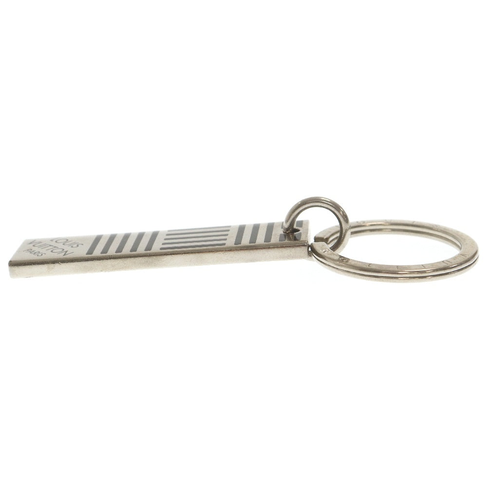 LOUIS VUITTON(ルイヴィトン) ダミエ ポルトクレ キーリング バッグチャーム キーホルダー シルバー M69573