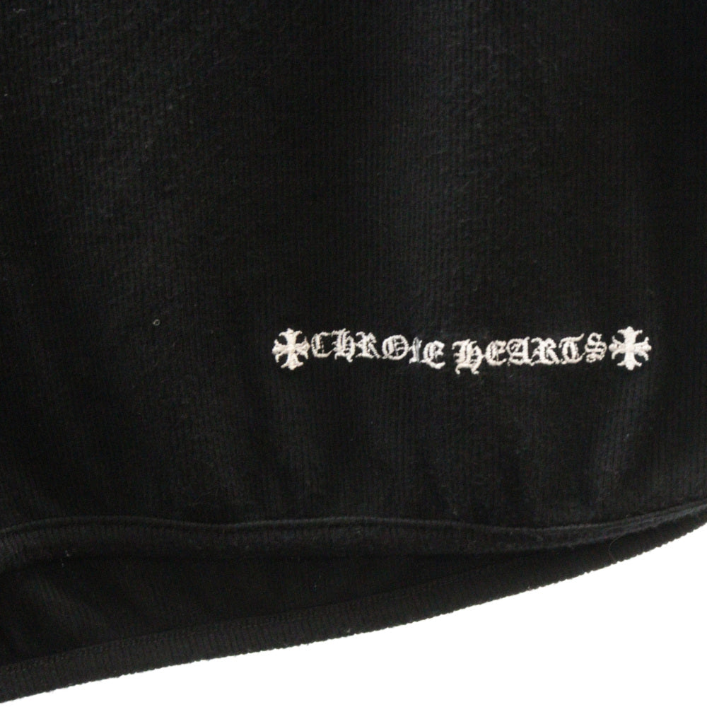 CHROME HEARTS(クロムハーツ) DOLPHIN SHORT ドルフィンスウェット ショーツ ハーフパンツ ブラック