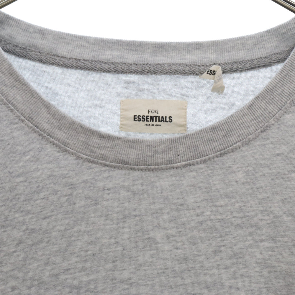 FOG Essentials(エフオージー エッセンシャルズ) バックプリント クルーネック半袖Tシャツ カットソー グレー