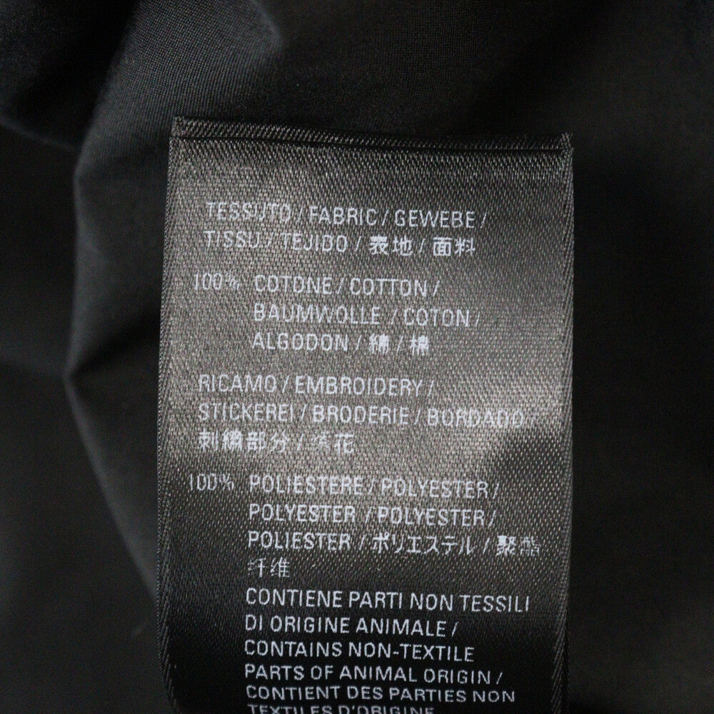 BALENCIAGA(バレンシアガ) CITIES TOKYO LIMITED EDITION 690358 TYB18 バックロゴ刺繍 長袖シャツ ブラック