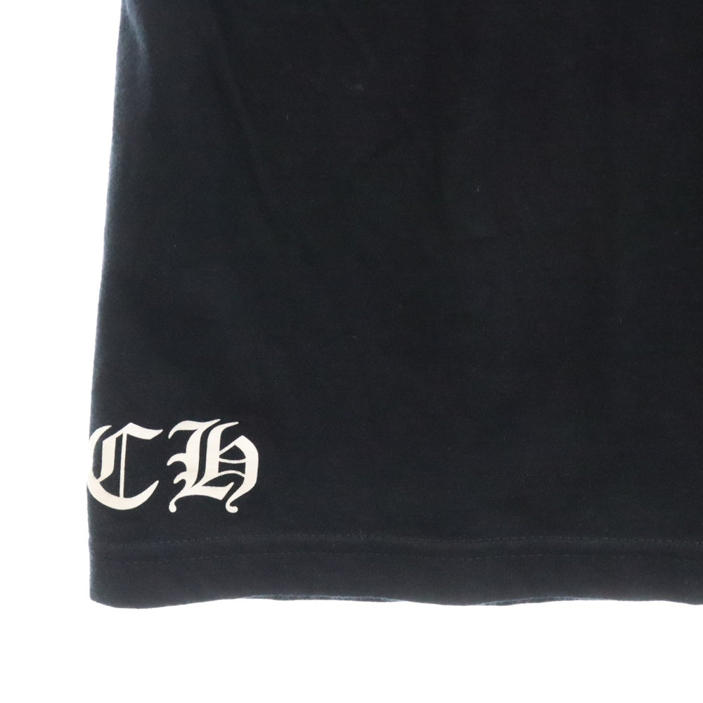 CHROME HEARTS(クロムハーツ) CH T-SHRT 1 バック英字プリント半袖Tシャツカットソー ブラック