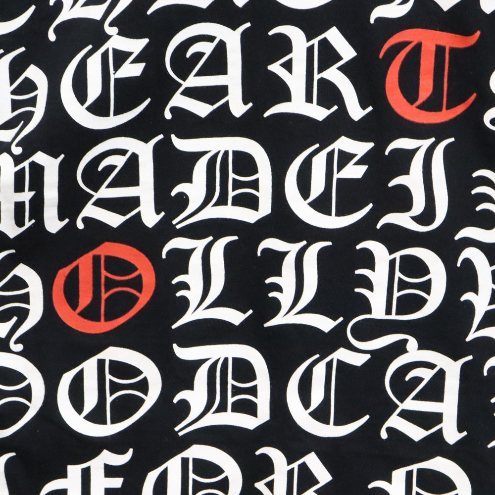 CHROME HEARTS(クロムハーツ) CH T-SHRT 1 バック英字プリント半袖Tシャツカットソー ブラック