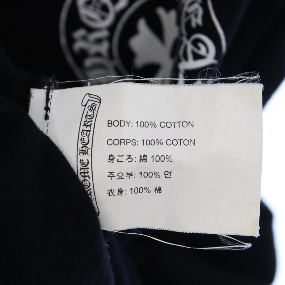CHROME HEARTS(クロムハーツ) CH T-SHRT 1 バック英字プリント半袖Tシャツカットソー ブラック